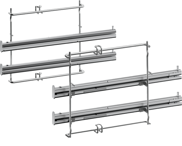 NEFF Z11TF25X0 - Teleskopvollauszug, 2-fach, Edelstahl